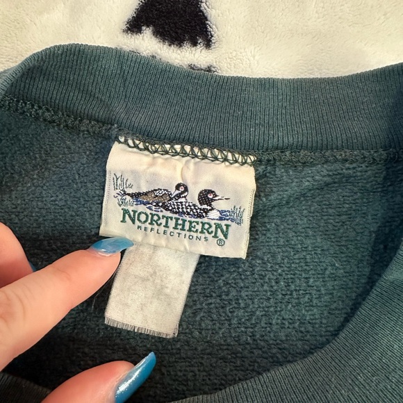 Vintage northern reflections duck crewneck size XL - Picture 3 of 5